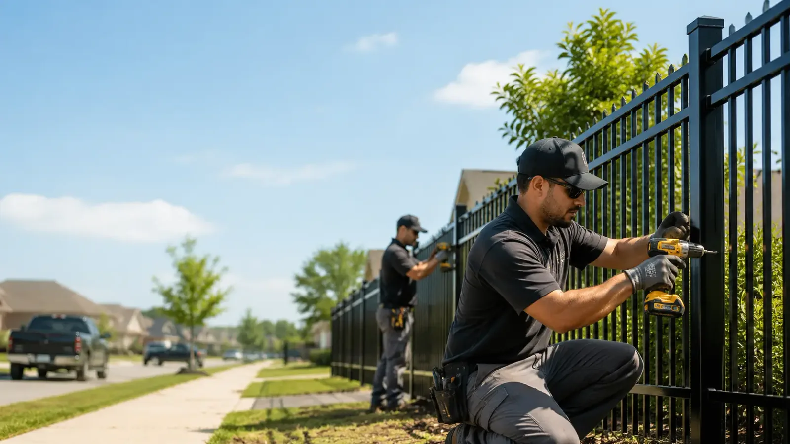 Metal Fence Installation in Newport, KY